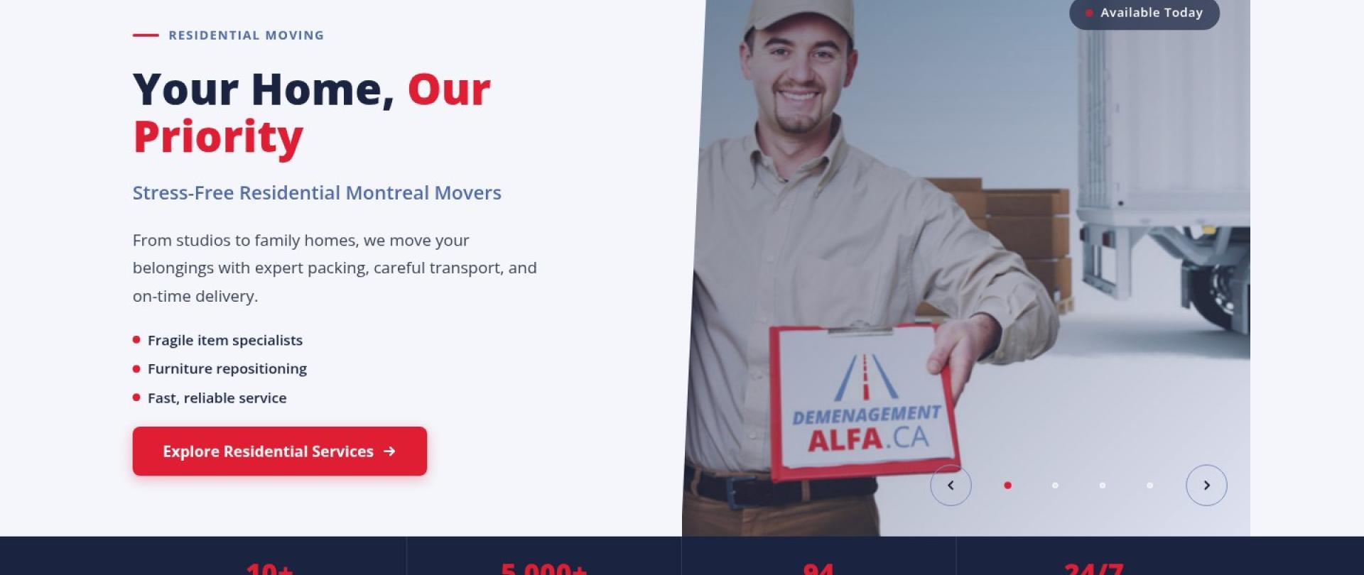 Déménagement Alfa