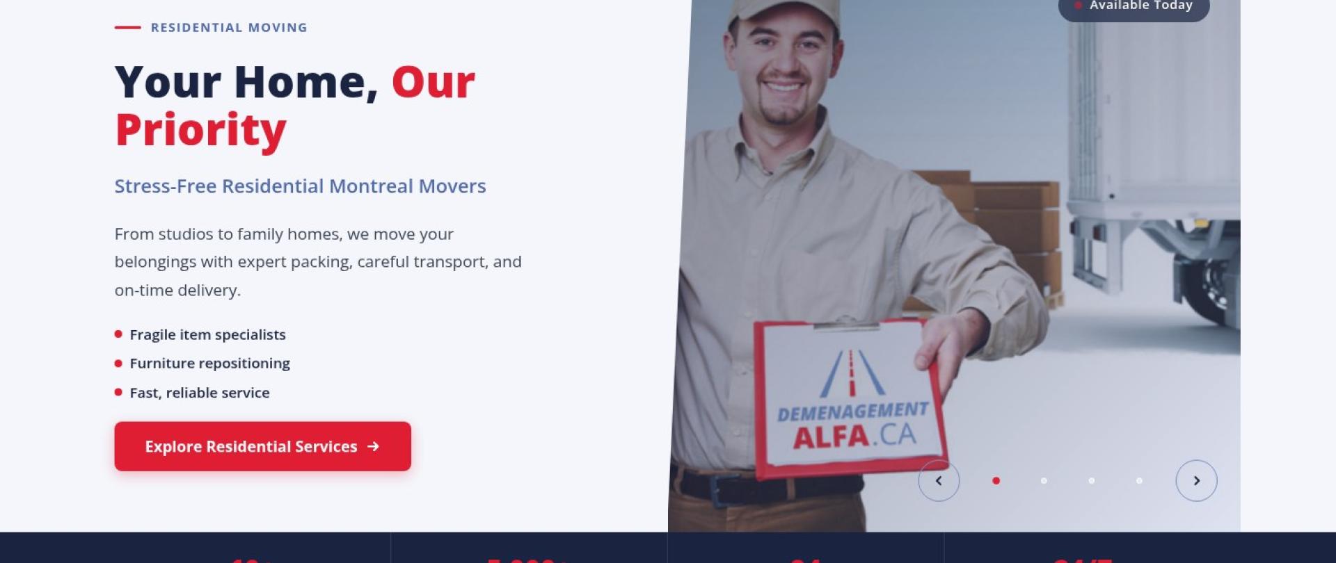 Déménagement Alfa